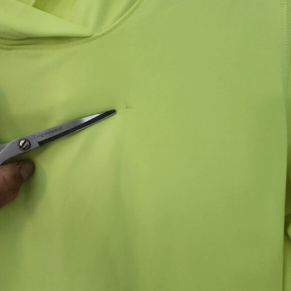 Under Armour Iso-Chill Pullover Hooded Shirt Activewear Womens‎ S Yellow *Read* - Picture 10 of 12